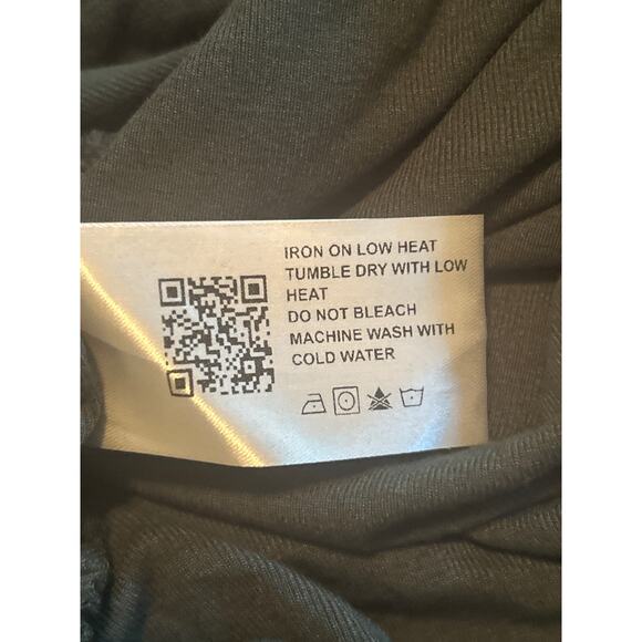 NWT Cider Brand Women's Green Shirred Sleeveless T Shirt Rayon/Spandex Size 4X - Picture 7 of 8